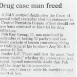 Drug case man freed-page-001
